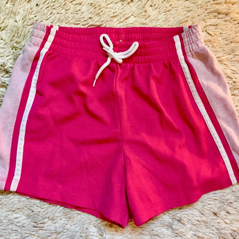 Bright Pink Workout Shorts